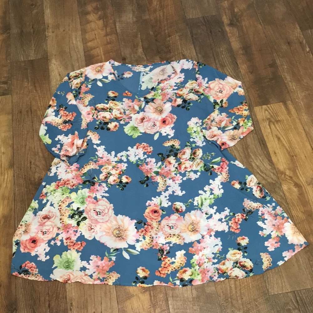 Cute & comfy floral print dress